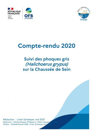 Couverture Compte-rendu suivi Phoque gris Chaussée de Sein 2020