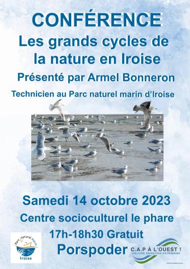 Conférence - Les grands cycles de la nature en Iroise présenté par Armel Bonneron